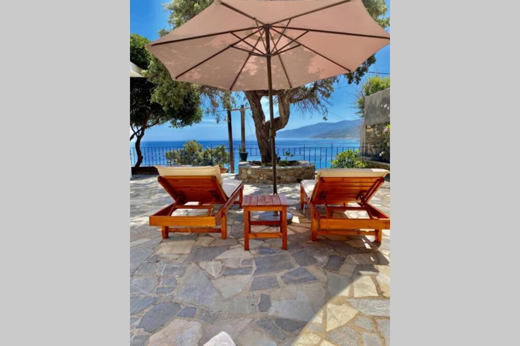 Πέτρινη Αυλή, Αρμενιστης Ικαρια Villa Арменистис Екстериор снимка